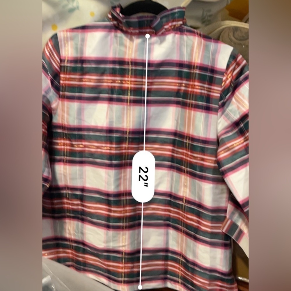 Crown and Ivy Plaid Shirt - Picture 5 of 7